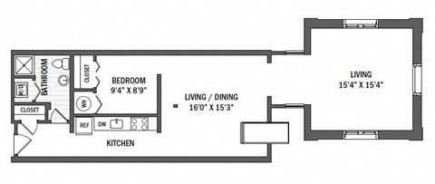 Floor plan at Jack Flats by Windsor, Massachusetts, 02176